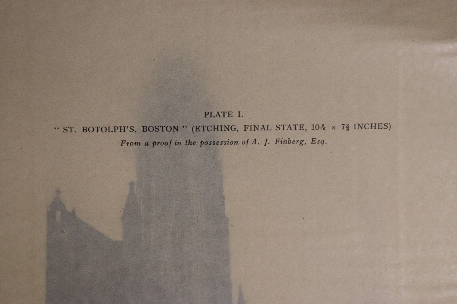 1926 Modern Masters Of Etching: FL Griggs Antique Art History Book