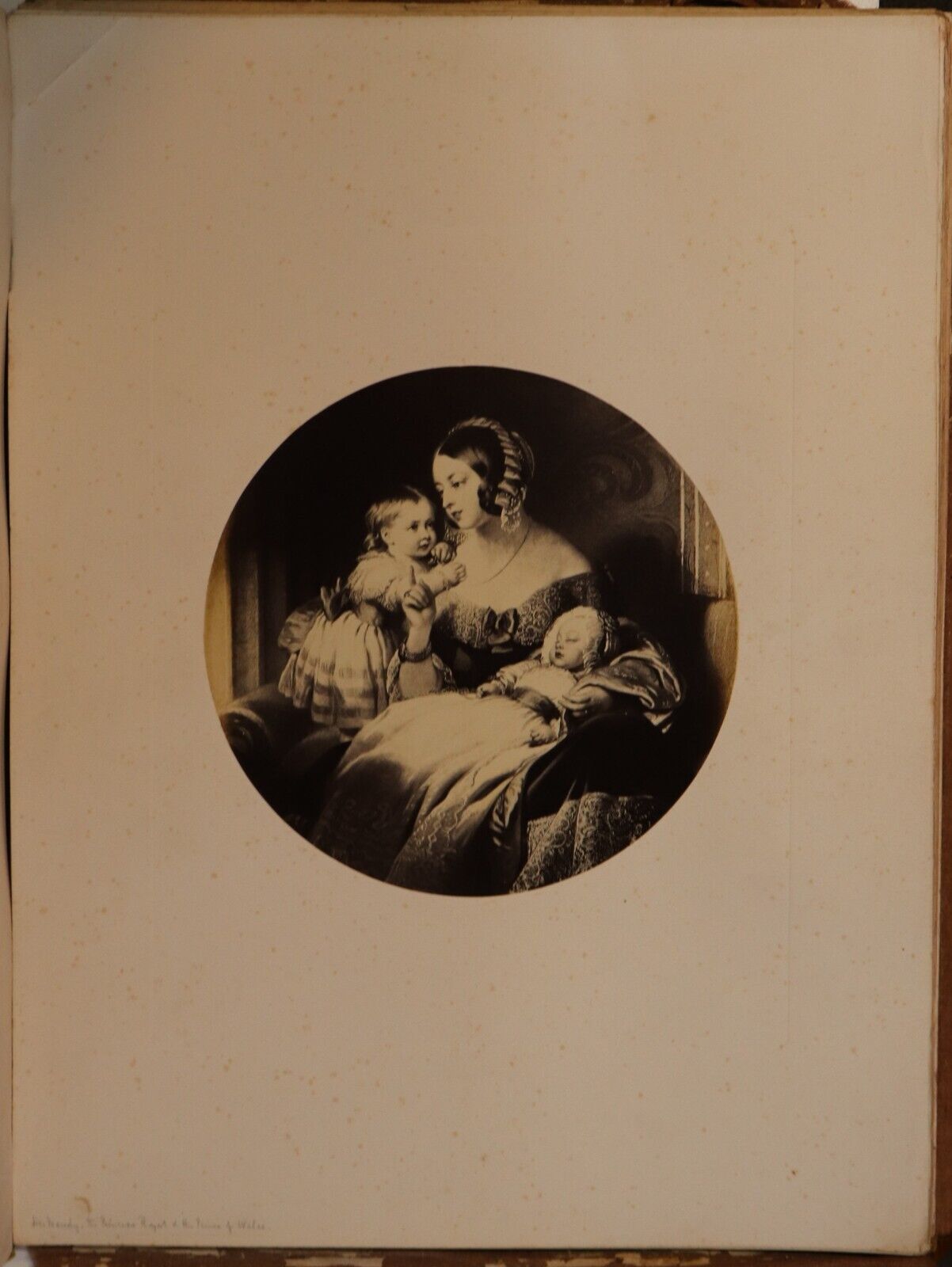 c1868 British Museum Photographs by Stephen Thompson Antique Art History Book