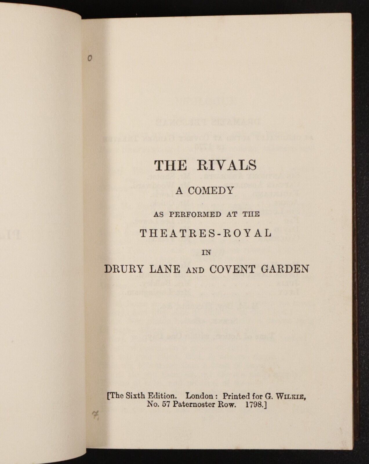1906 The Dramatic Works Of Richard Brinsley Sheridan Antique Irish Drama Book