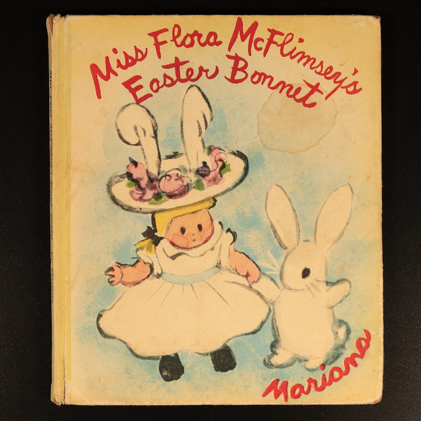 Miss Flora McFlimsey's Easter Bonnet by Mariana 1961 Vintage Children's Book