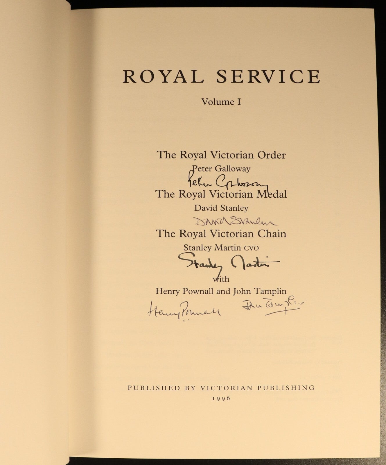 Royal Service by P Galloway Limited Edition Military Medal Reference Book