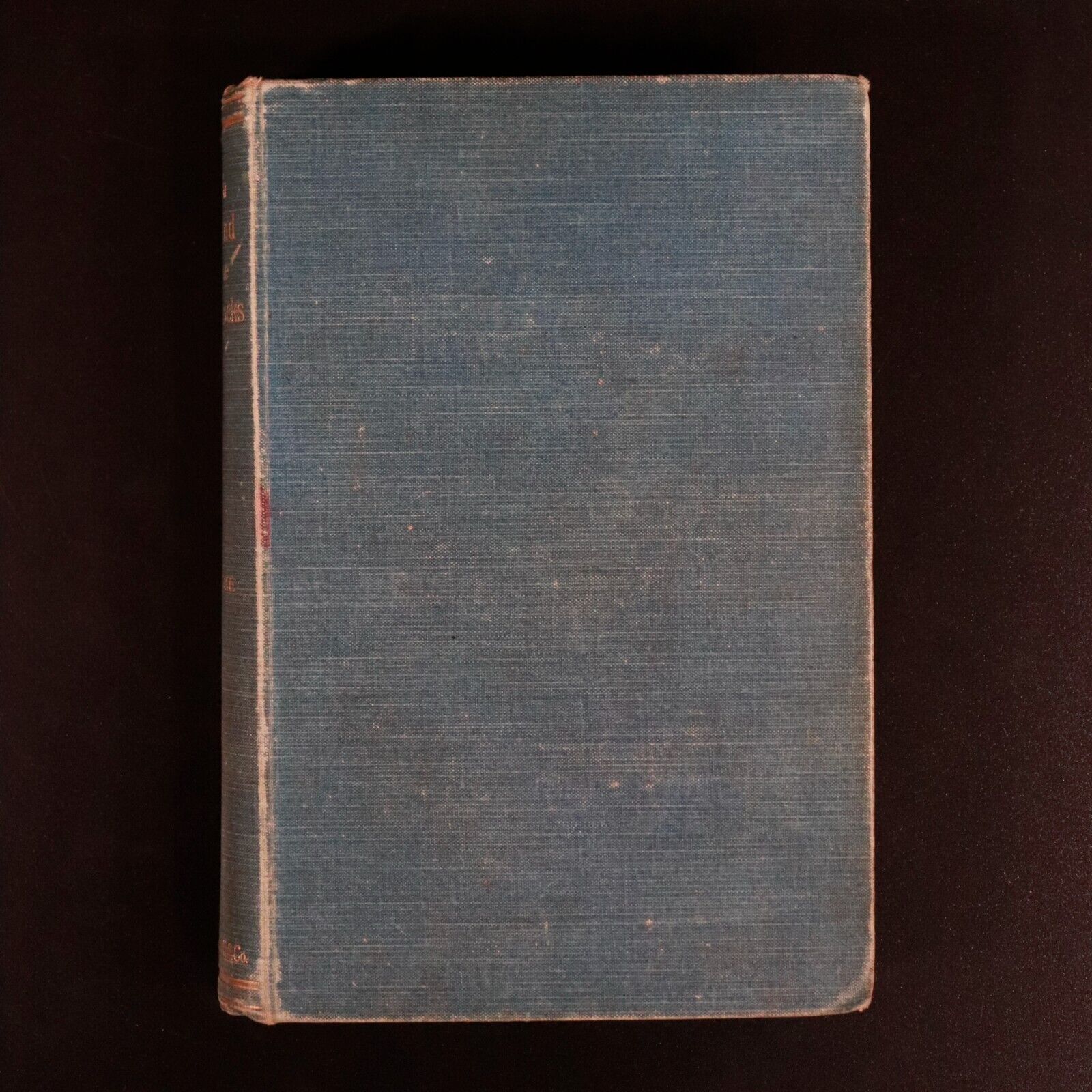 1898 From England To The Back Blocks by Roland Graeme Australian Fiction Book