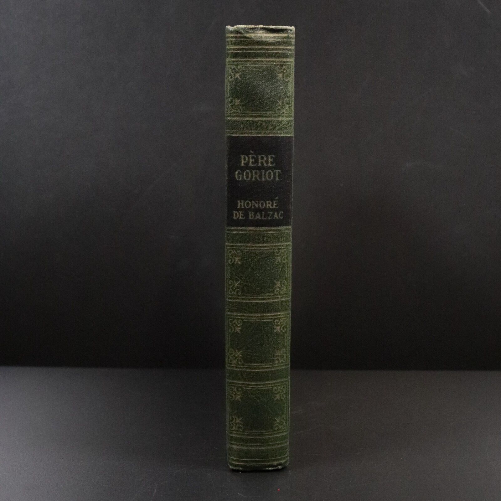 c1950 Peret Goriot by Honore De Balzac - Art Type Edition - Vintage Fiction Book