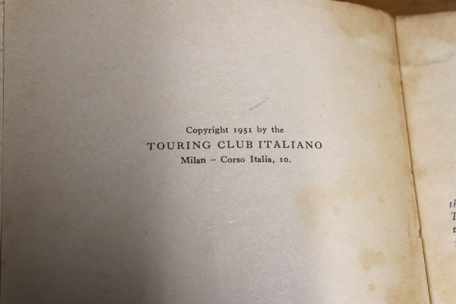 1951 Seaside Resorts In Italy - Vintage Italian Travel & Tourist Guide Book