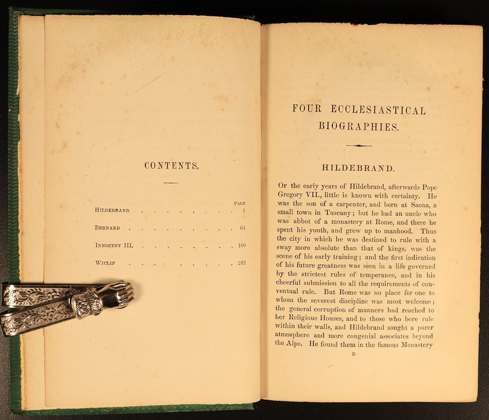 Four Ecclesiastical Biographies by J.H. Gurney 1864 Antique Theology Book 1st Ed