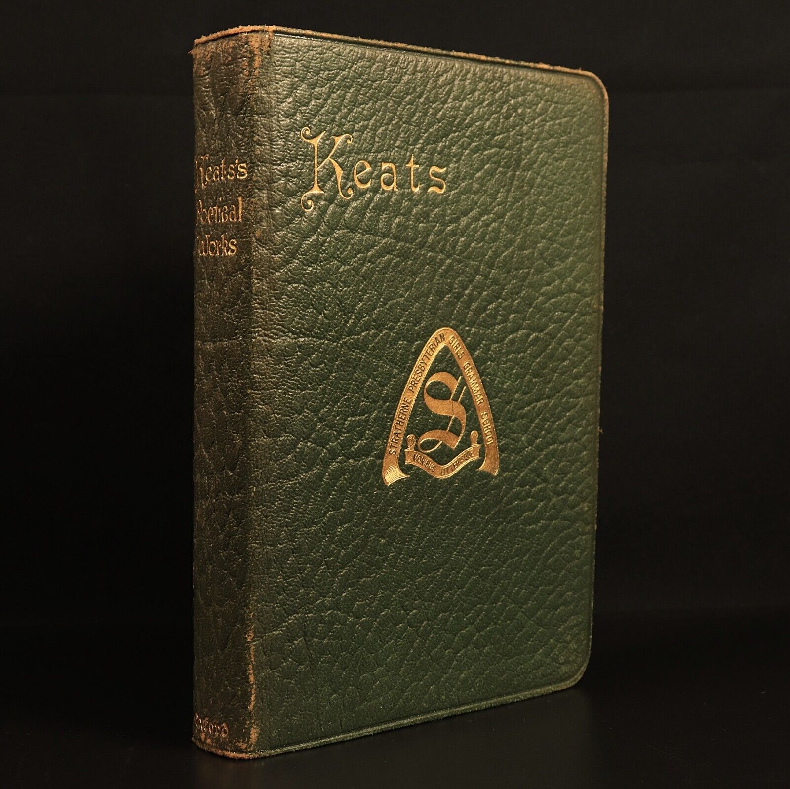 The Poetical Works Of John Keats 1931 Antique British Poetry Book Gilt Edged