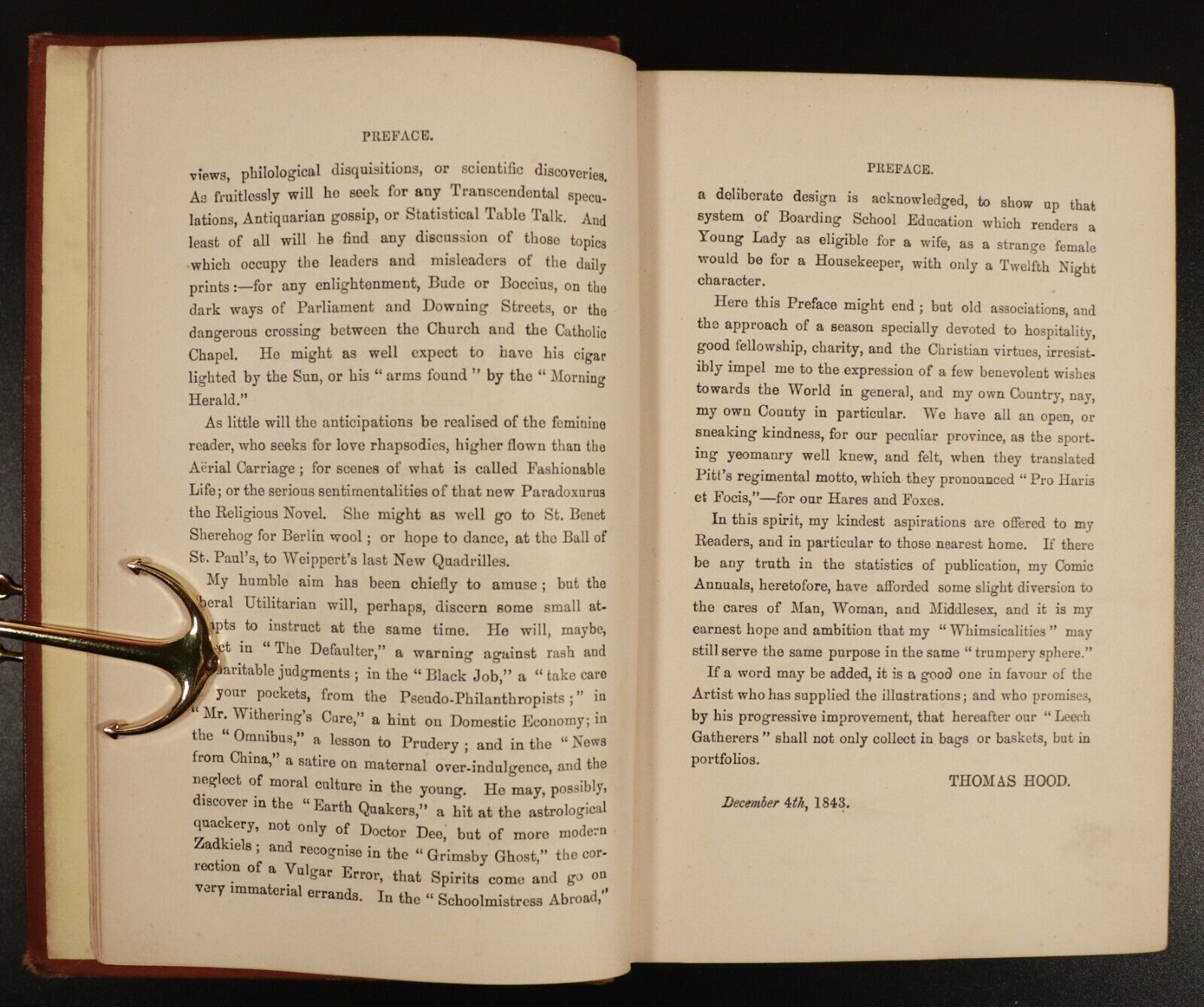 c1880 Whimsicalities by Thomas Hood Antique Illustrated British Literature Book