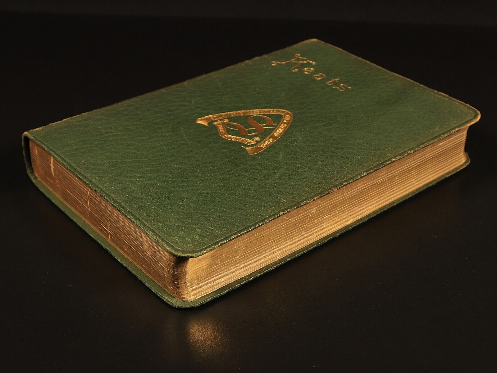 The Poetical Works Of John Keats 1931 Antique British Poetry Book Gilt Edged - 0