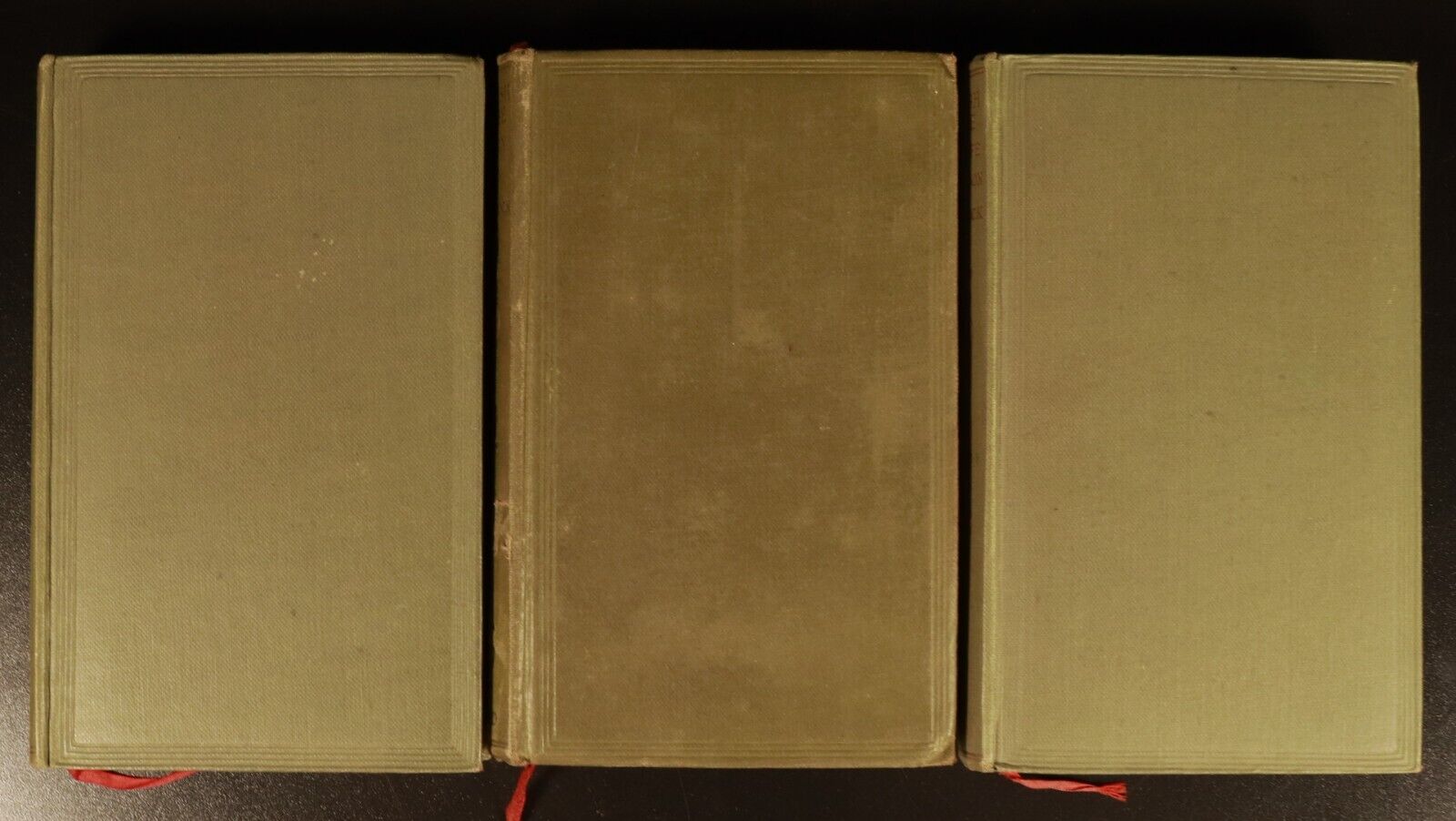 1921 3vol English Prose by W. Peacock Antique British Literature Books Milton