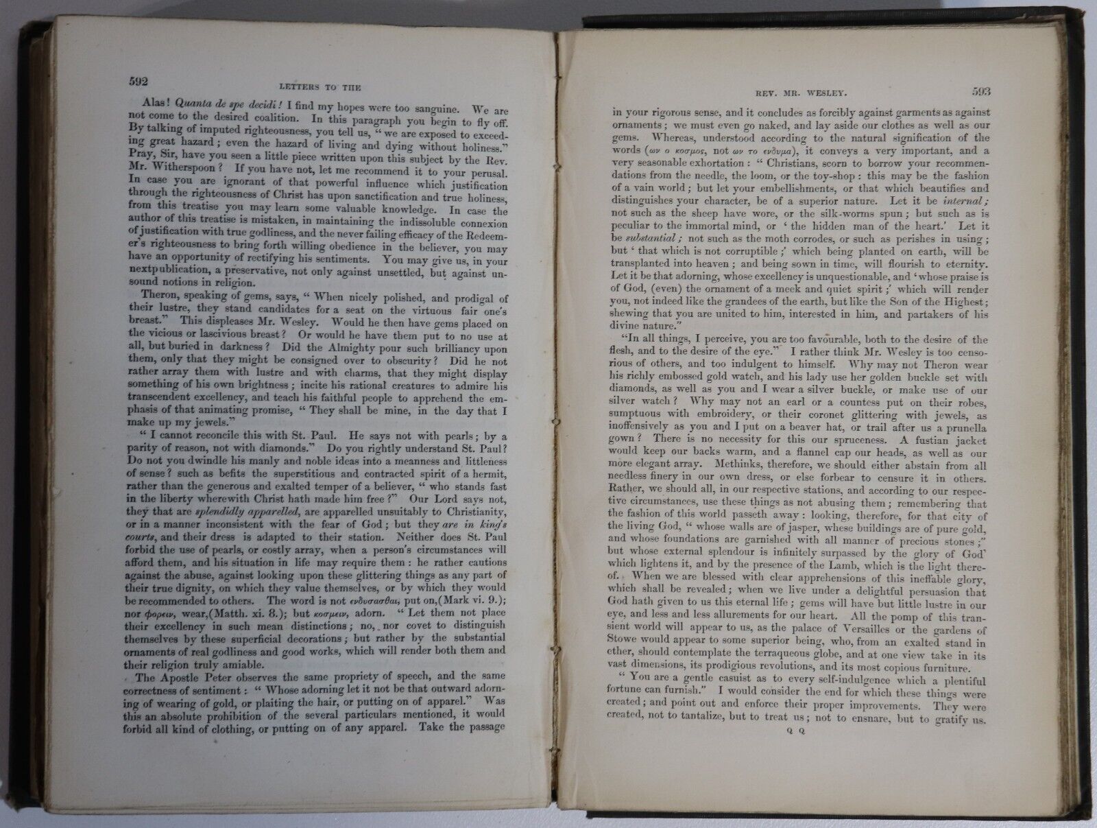 1837 Theron and Aspasio by Rev. James Hervey Antique British Theology Book