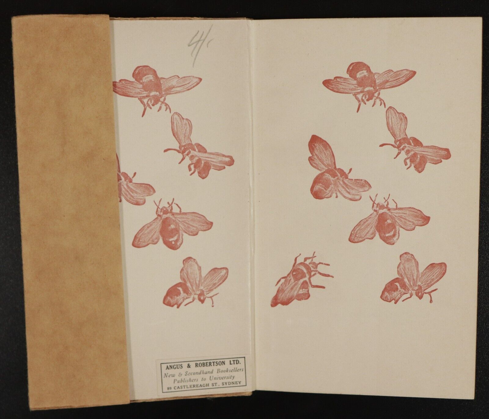 1944 Bees In Amber - Thoughtful Verse by John Oxenham British Poetry Book