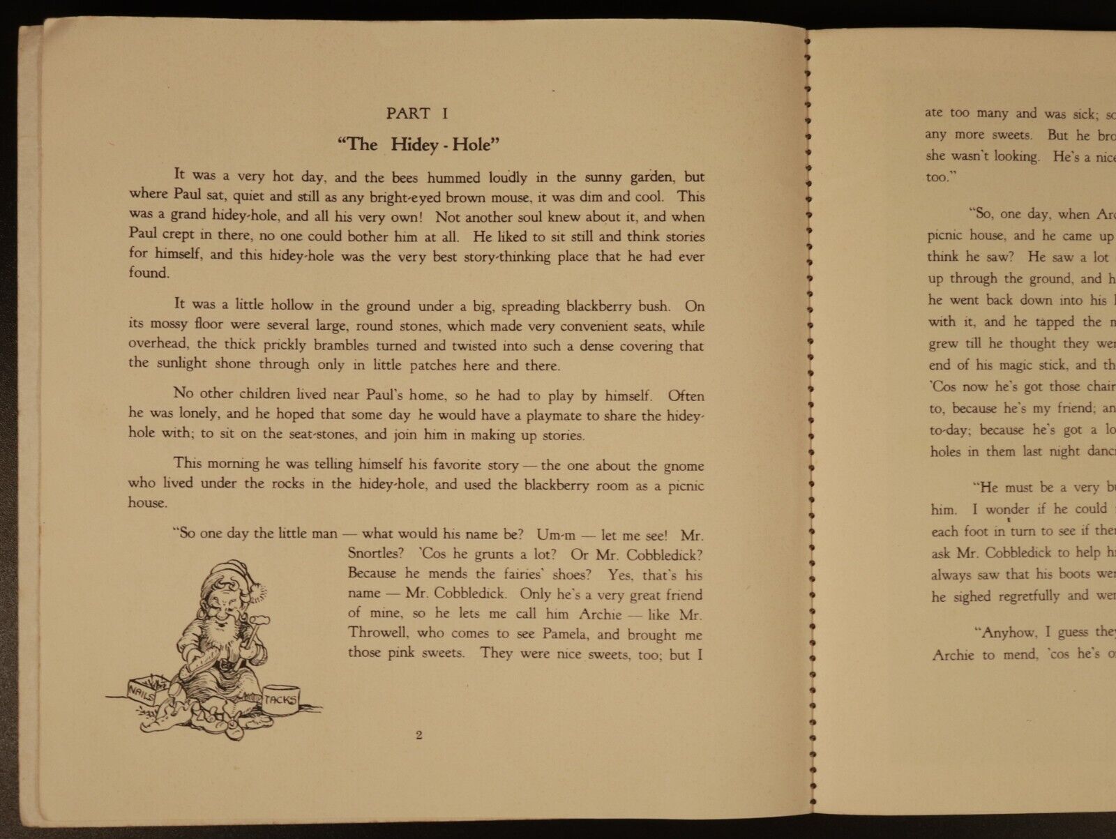 c1948 Meet Mr Cobbledick by P. Maltby Vintage Childrens Book Murfett Pty Ltd