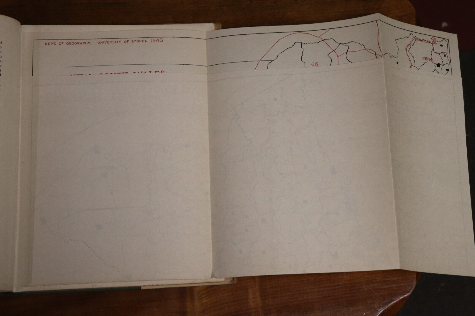 1944 The Geographical Basis Of Government NSW Australian Political History Book