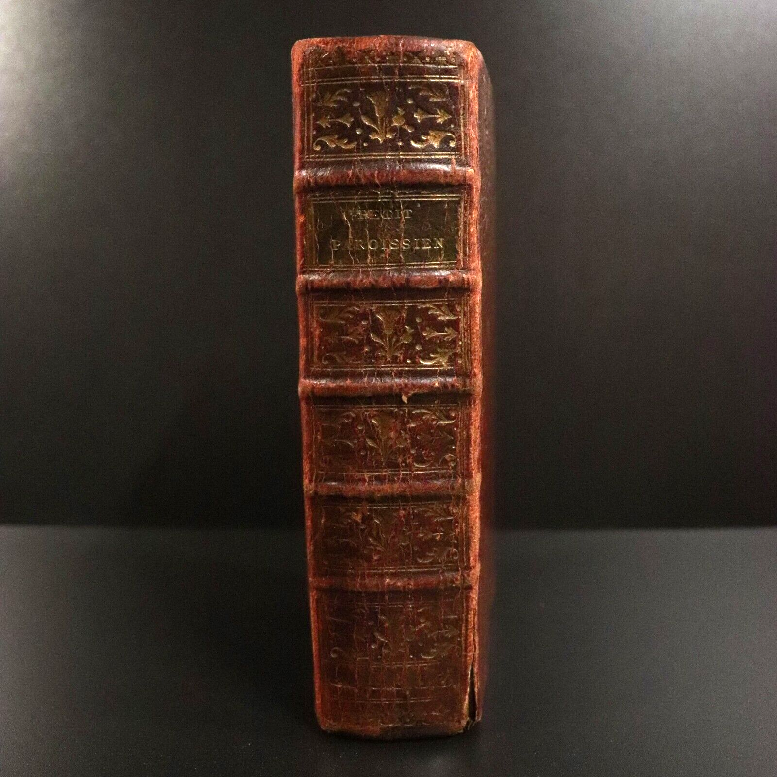 1779 Le Petit Paroissien Complet French Antiquarian Book With Engraving