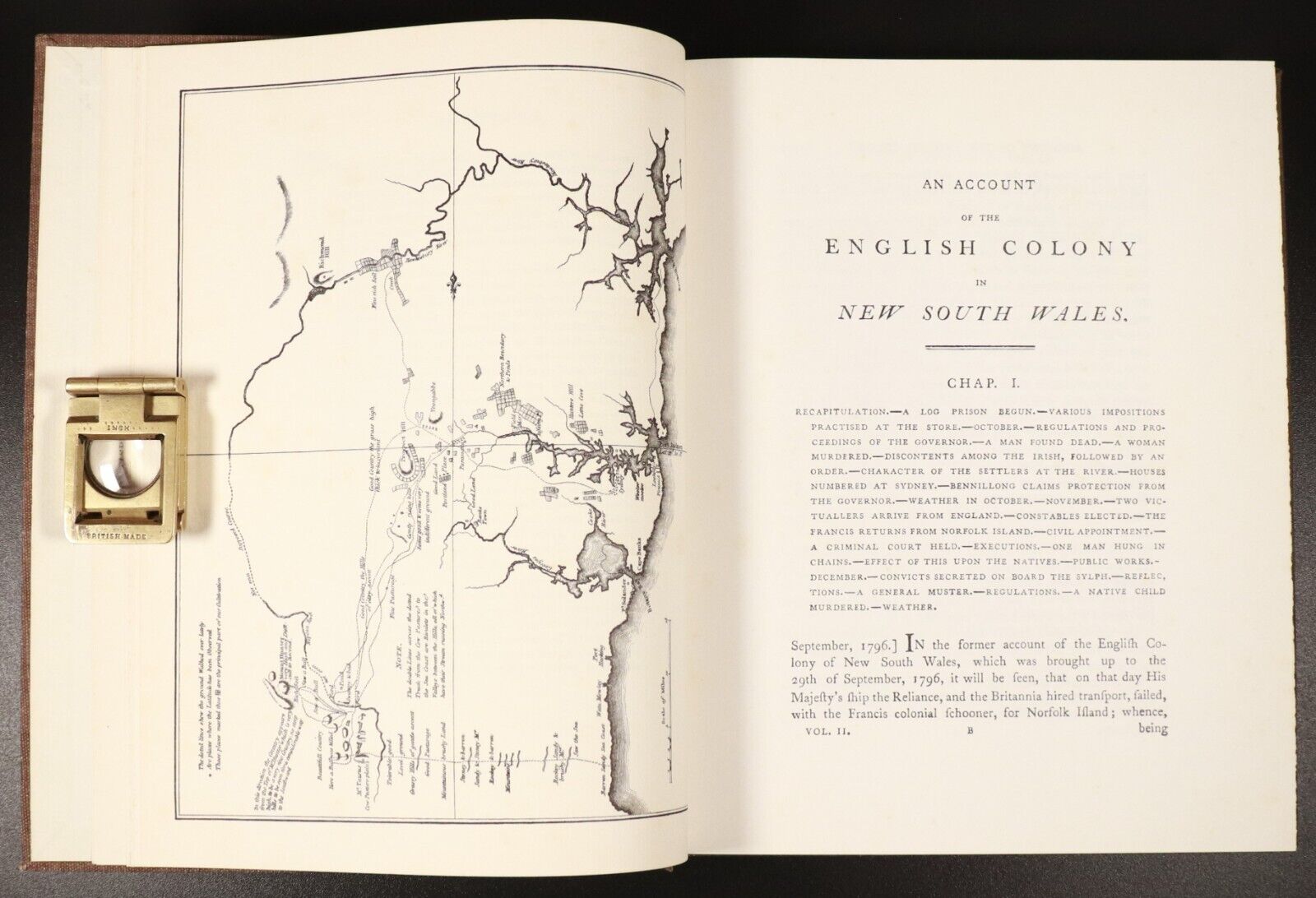 1971 2vol An Account Of The English Colony In NSW Australian History Book Set