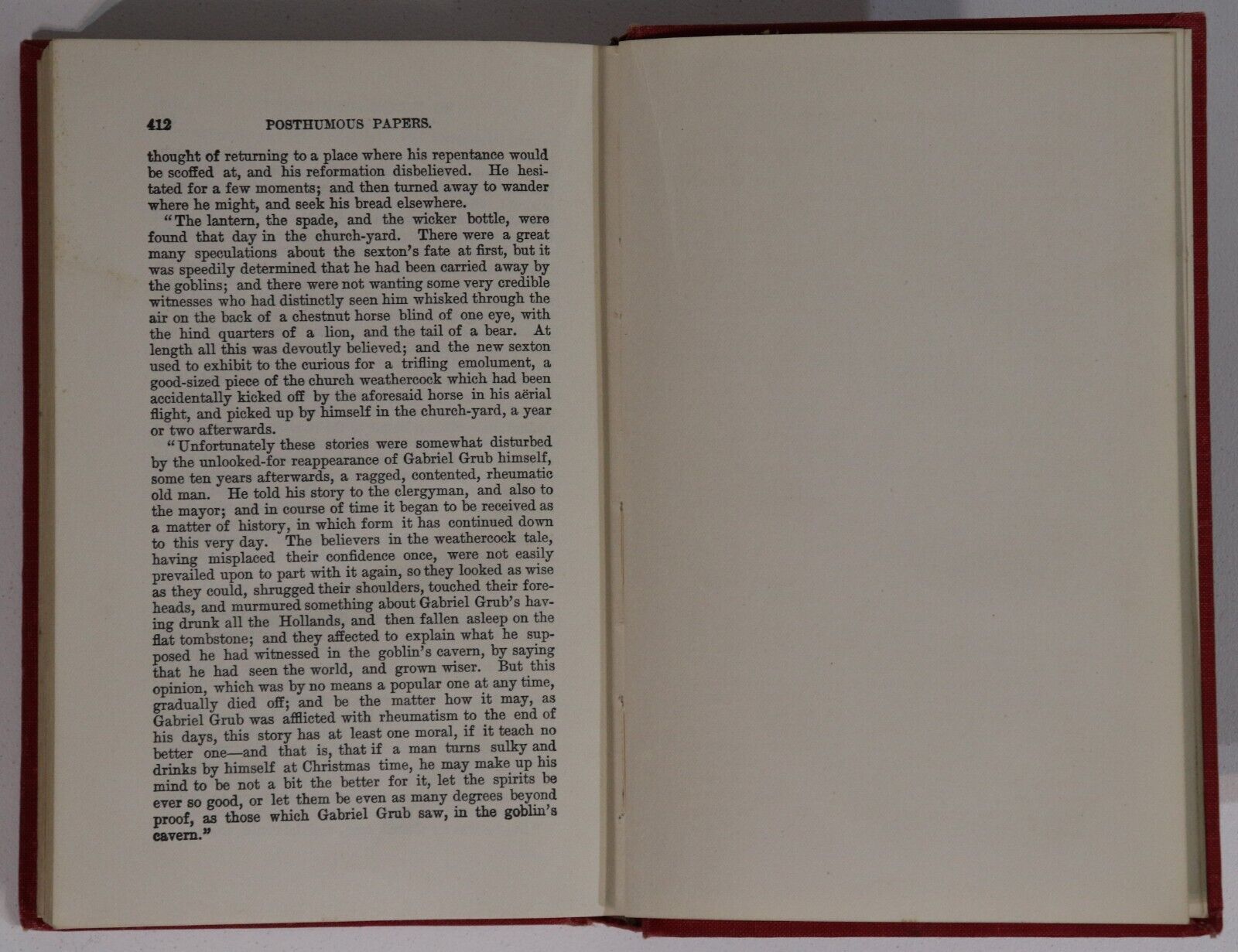 1911 2vol Pickwick Papers by Charles Dickens Antique British Fiction Book Set