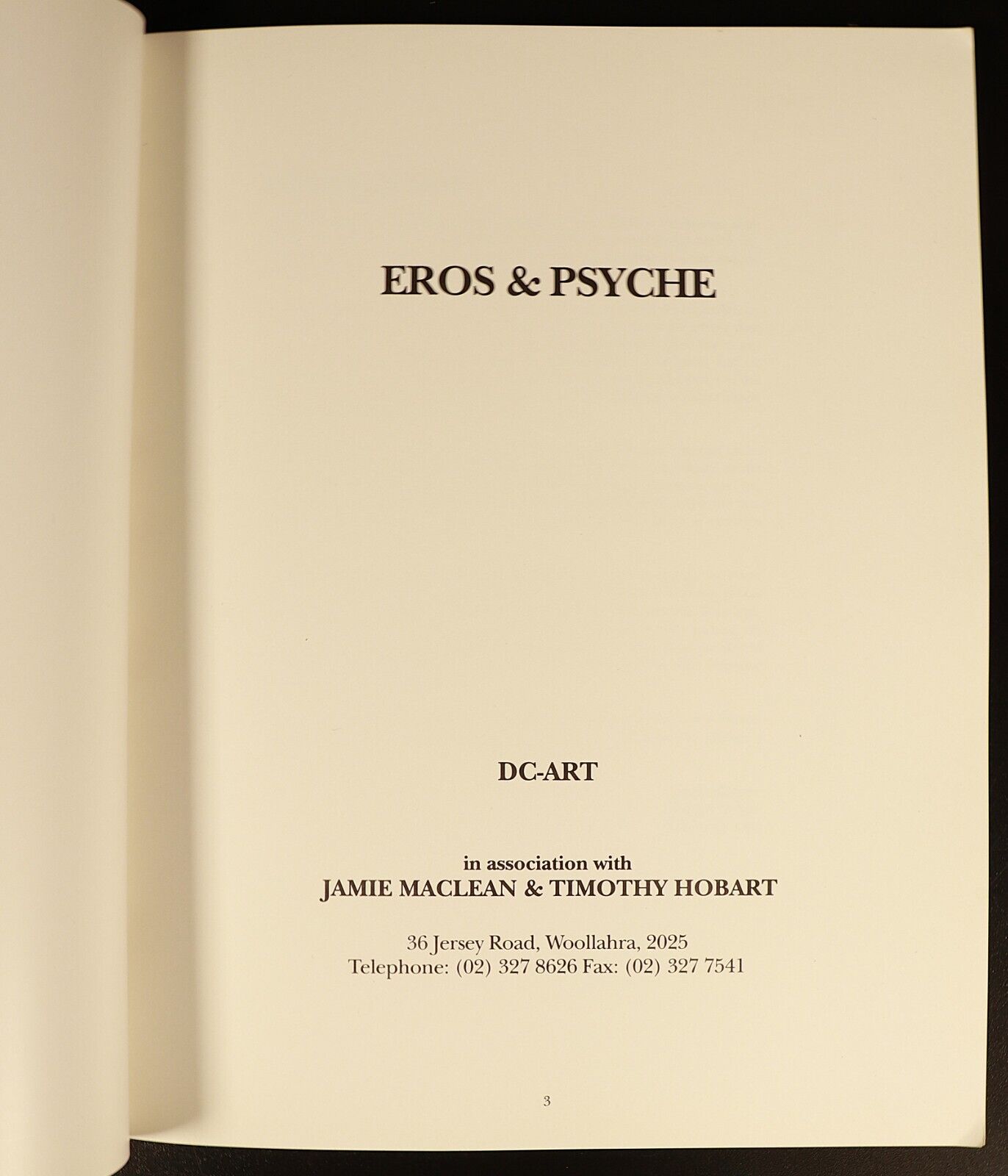 1988 Eros & Psyche DC Art J. MacLean T. Hobart Erotic Art Reference Book 1st Ed