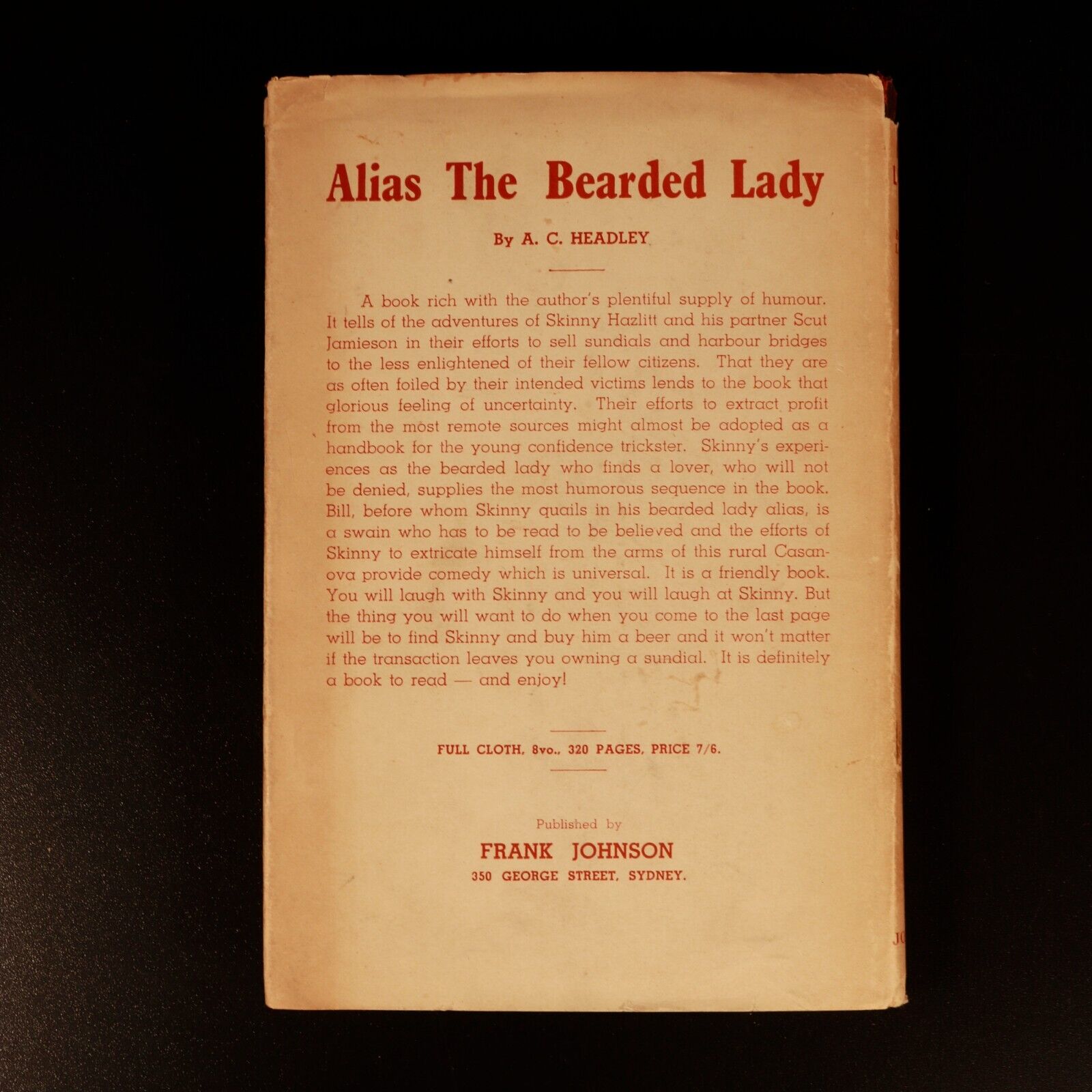 1943 My Henry Lawson by Bertha Lawson Antique Australian Biography History Book