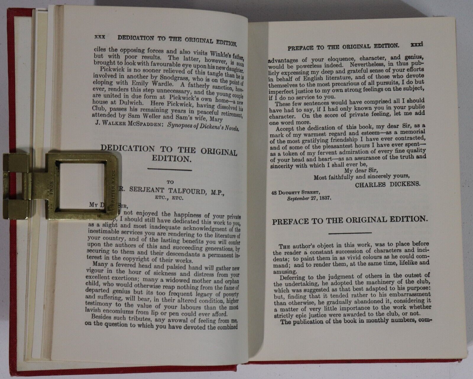 1911 2vol Pickwick Papers by Charles Dickens Antique British Fiction Book Set