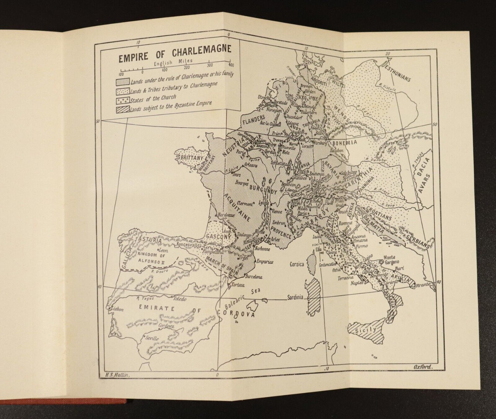 1915 Einhard's Life Of Charlemagne The Latin Text History Book by Garrod & Mowat