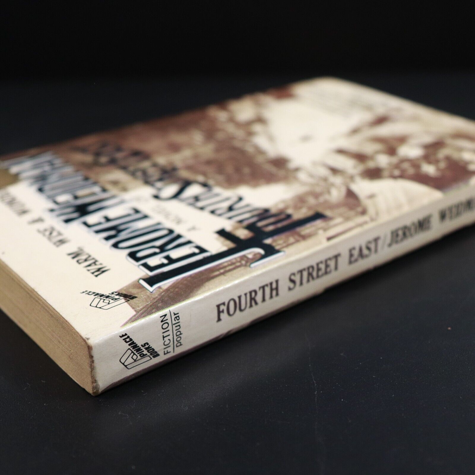 1971 Fourth Street East by Jerome Weidman Vintage American Fiction Book - 0