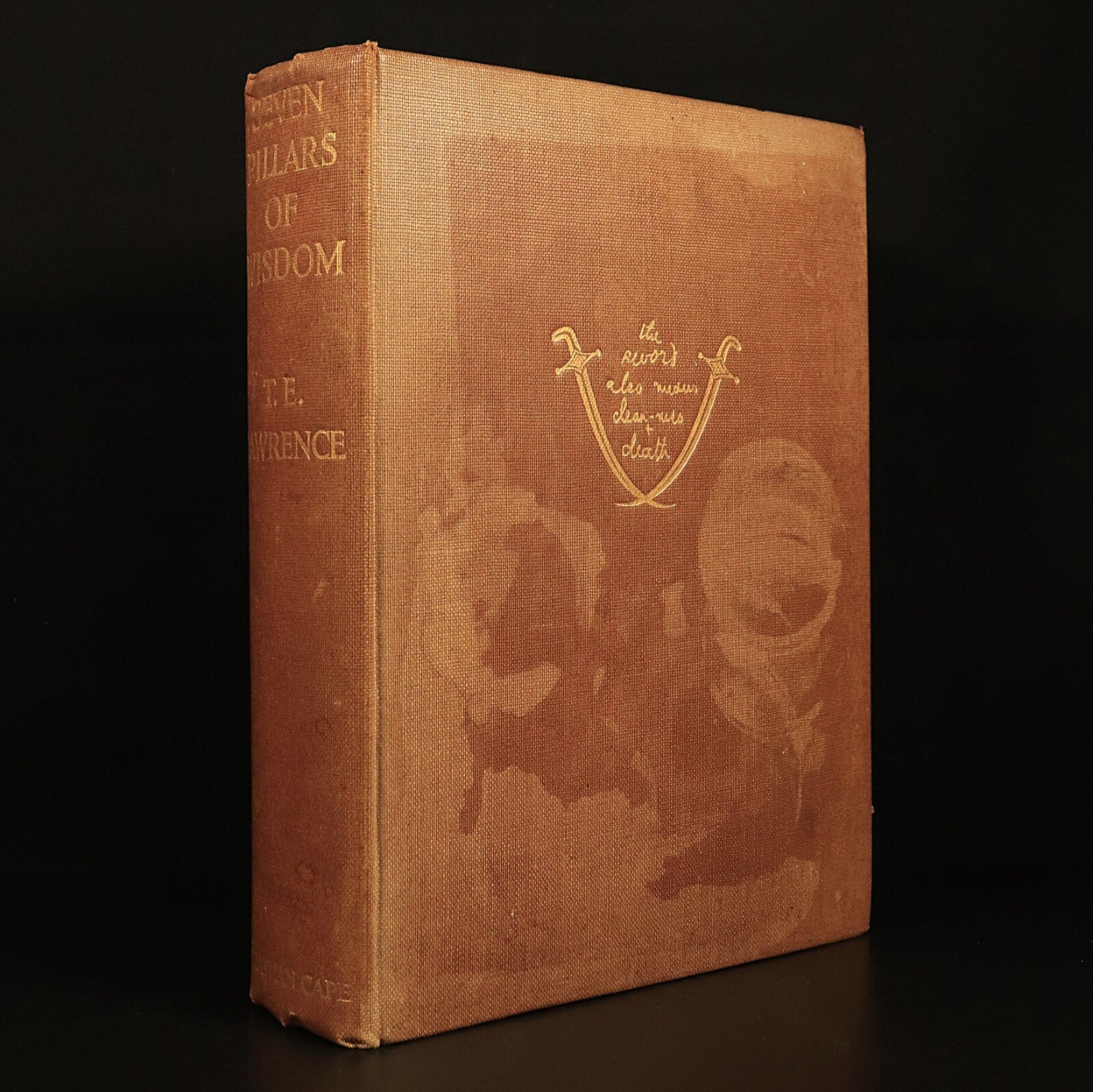 1935 The Seven Pillars Of Wisdom by T.E. Lawrence Antique Military History Book
