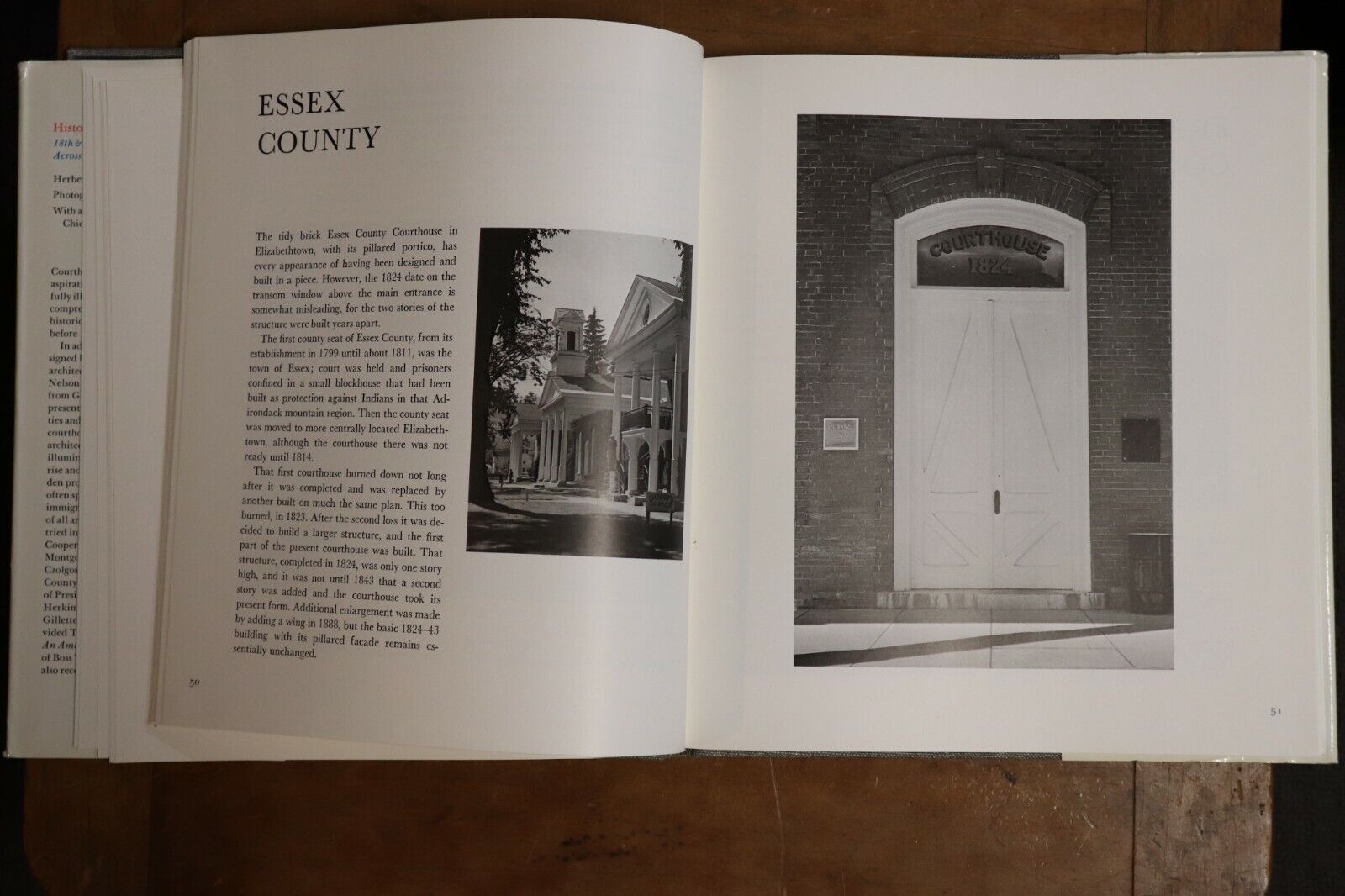 1977 Historic Courthouses of New York State 1st Edition Architecture Book