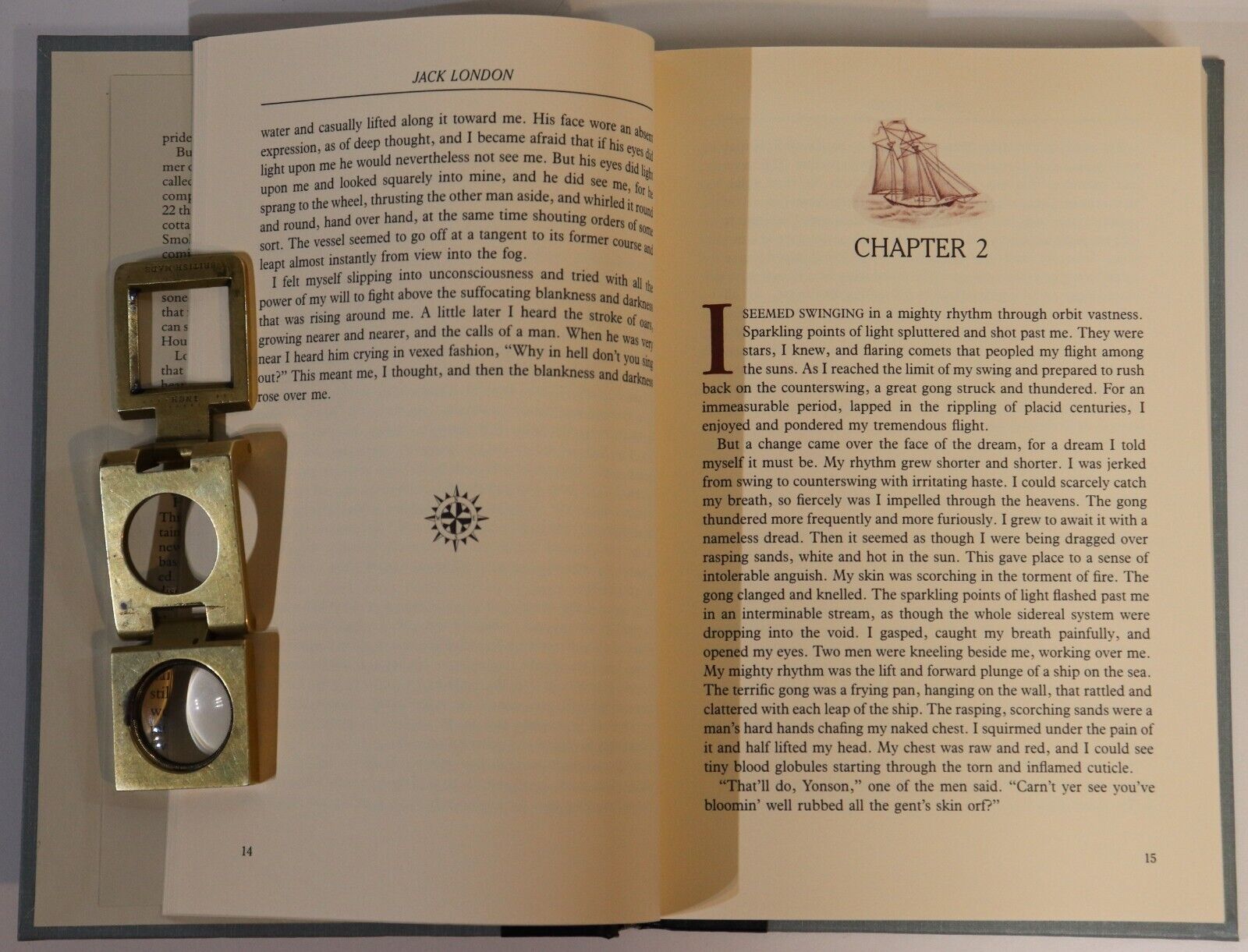 1989 The Sea Wolf by Jack London Classic Literature Book Readers Digest