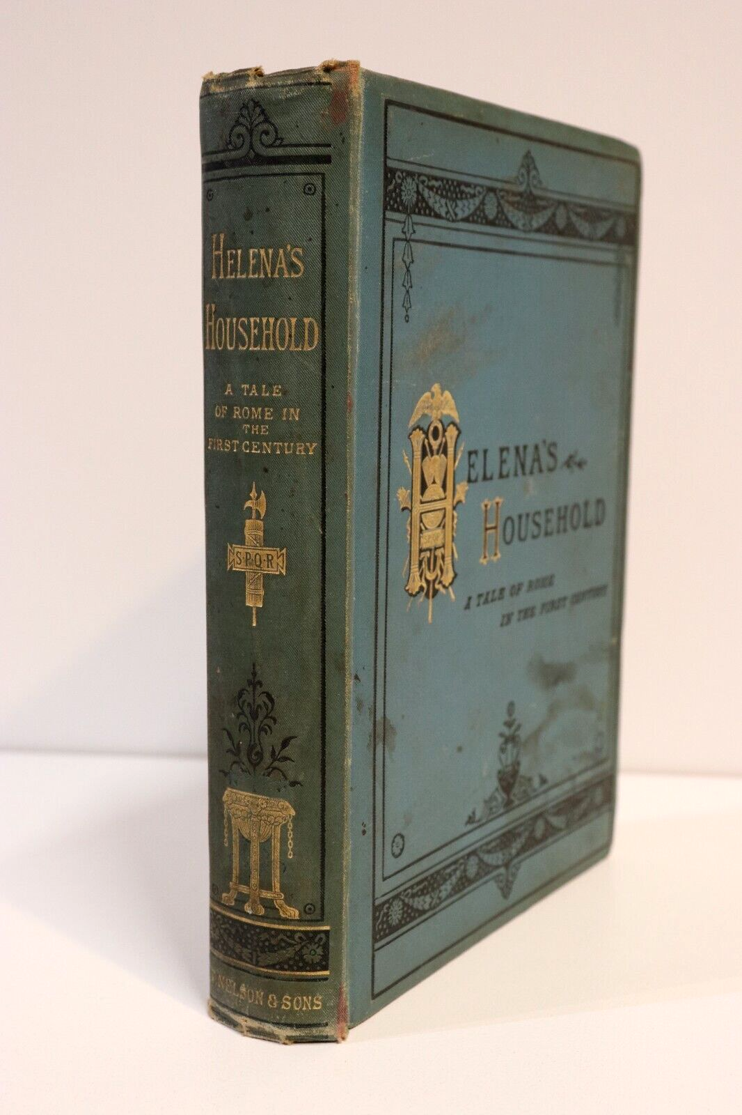 1900 Helena's Household: Tales Of Rome Antique Roman Literature Fiction Book
