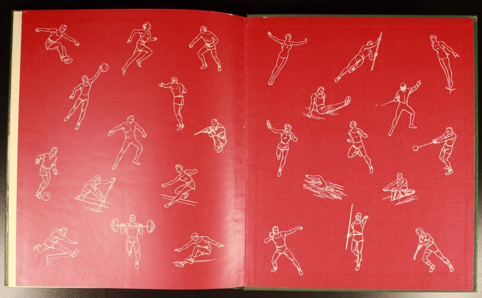 1956 The Olympic Games Melbourne 1956 Australian Sport History Book Illustrated