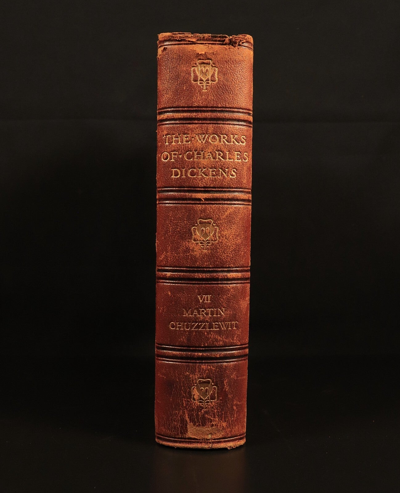1912 Martin Chuzzlewit by Charles Dickens Antique Fiction Book Gresham V7