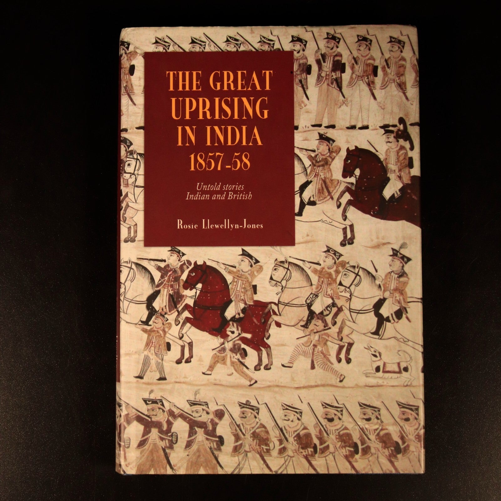 The Great Uprising In India 1857-58 SIGNED Military History Book 1st Edition