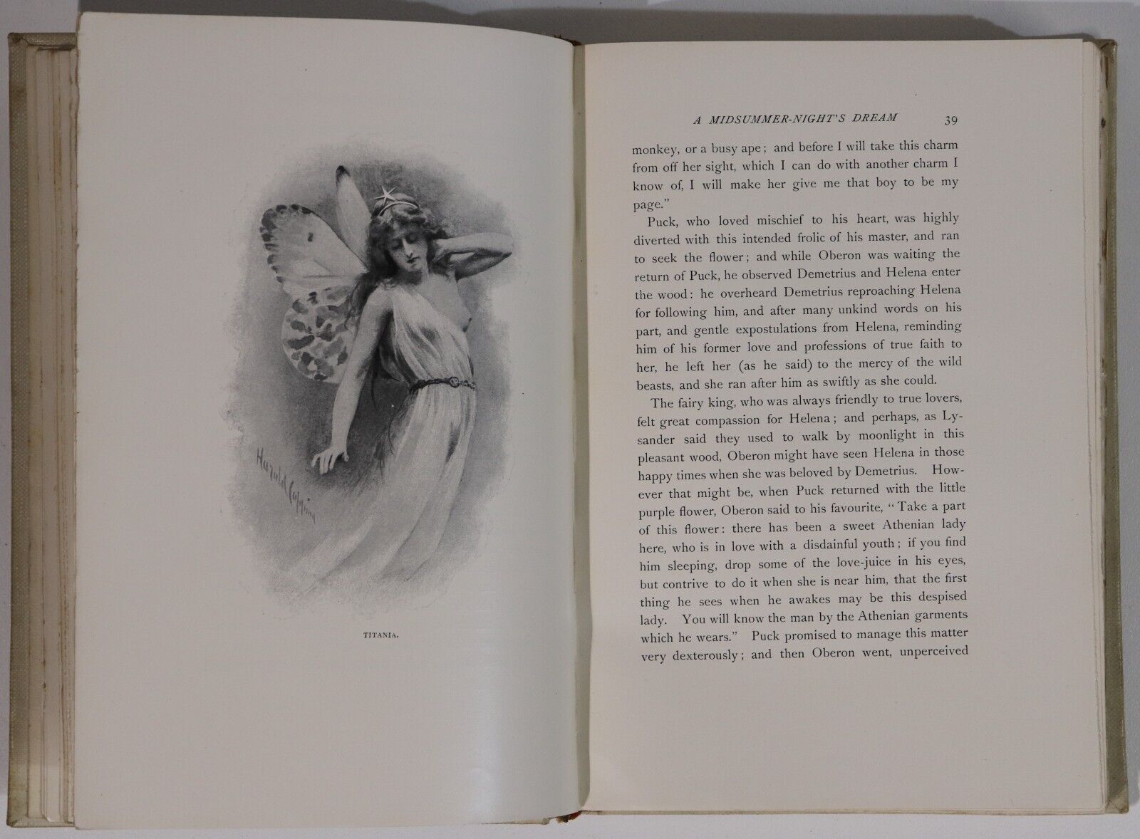 1901 2vol Tales From Shakespeare: Charles & Mary Lamb Antique Literature Books