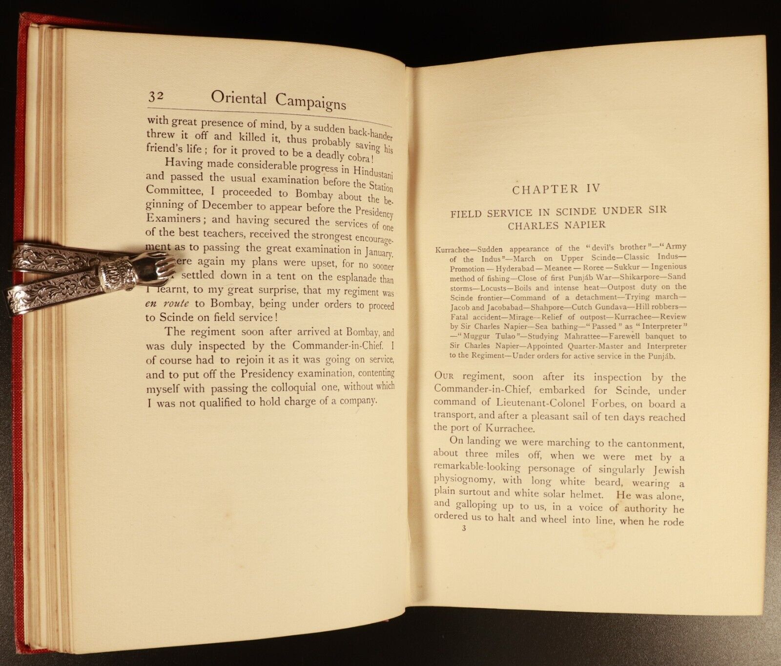 1908 Oriental Campaigns Antique Military History Book India Colonel E. Maude