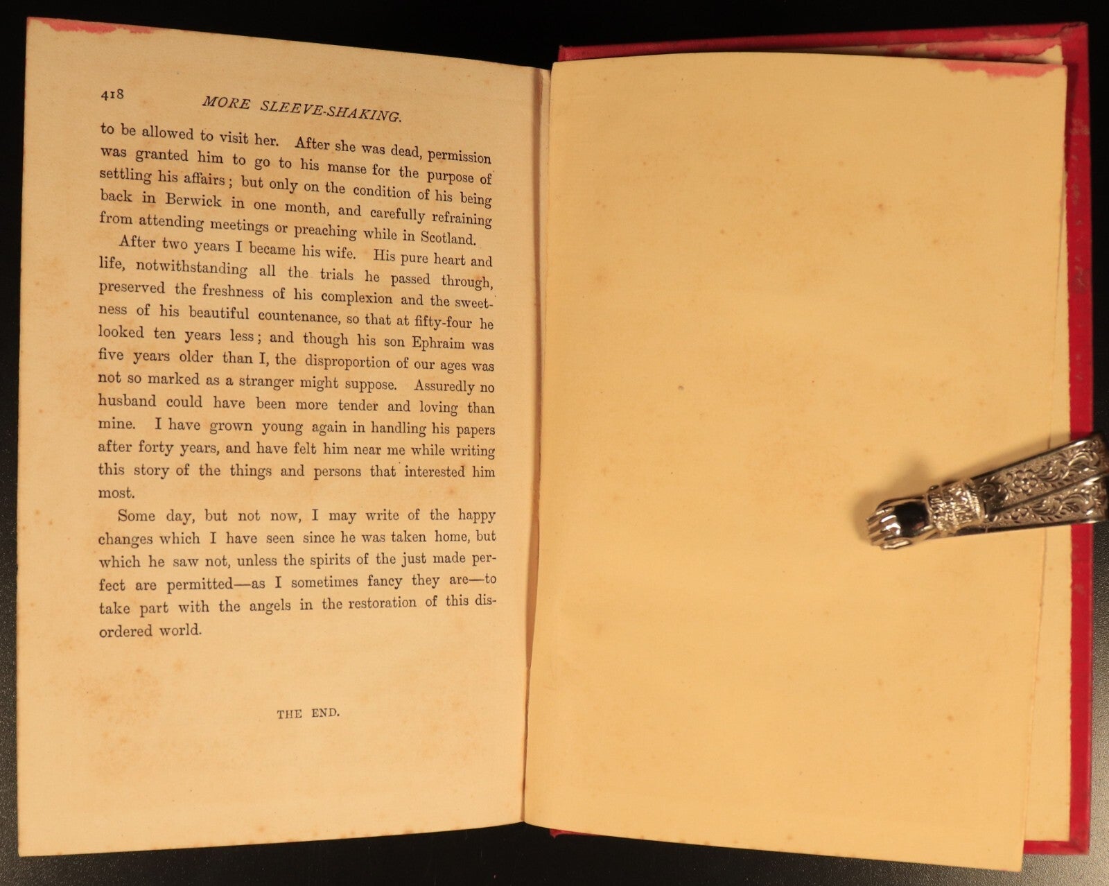 1902 The Lost Ring by M. Clerke Melville Antique Scottish Fiction Book