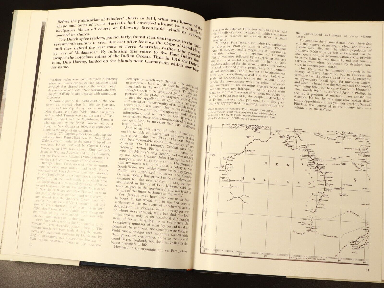1970 The Voyages Of Matthew Flinders by Max Colwell Vintage Exploration Book