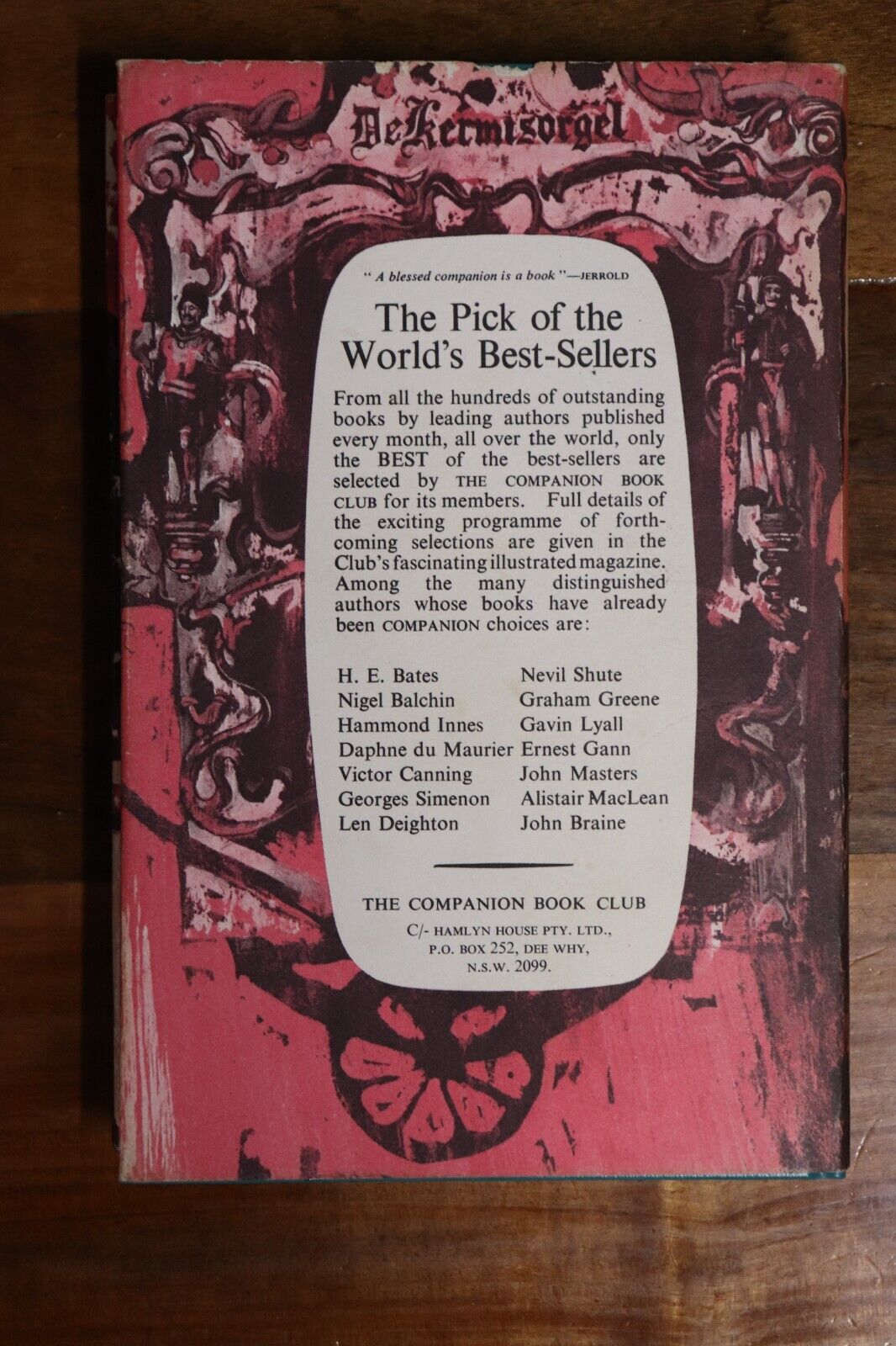 1969 Puppet On A Chain by Alistair MacLean 1st Edition Vintage Fiction Book