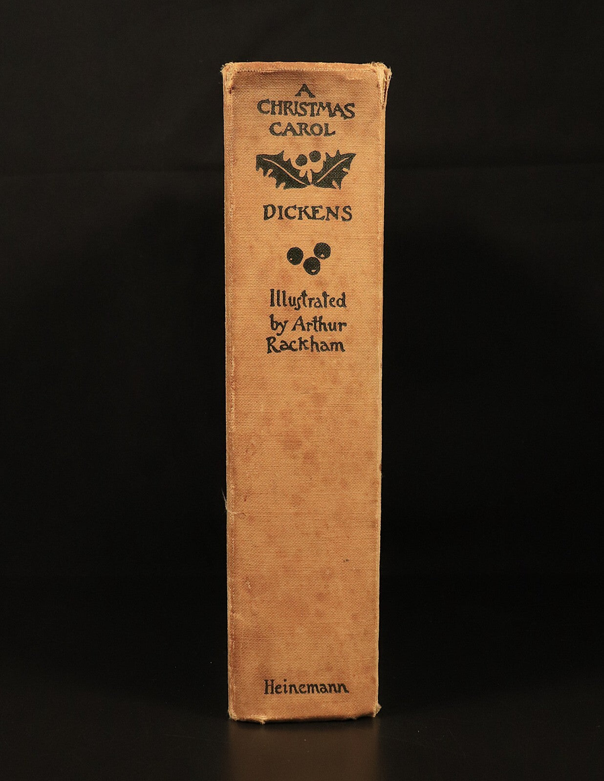 1933 A Christmas Carol: Charles Dickens Antique Fiction Book Arthur Rackham