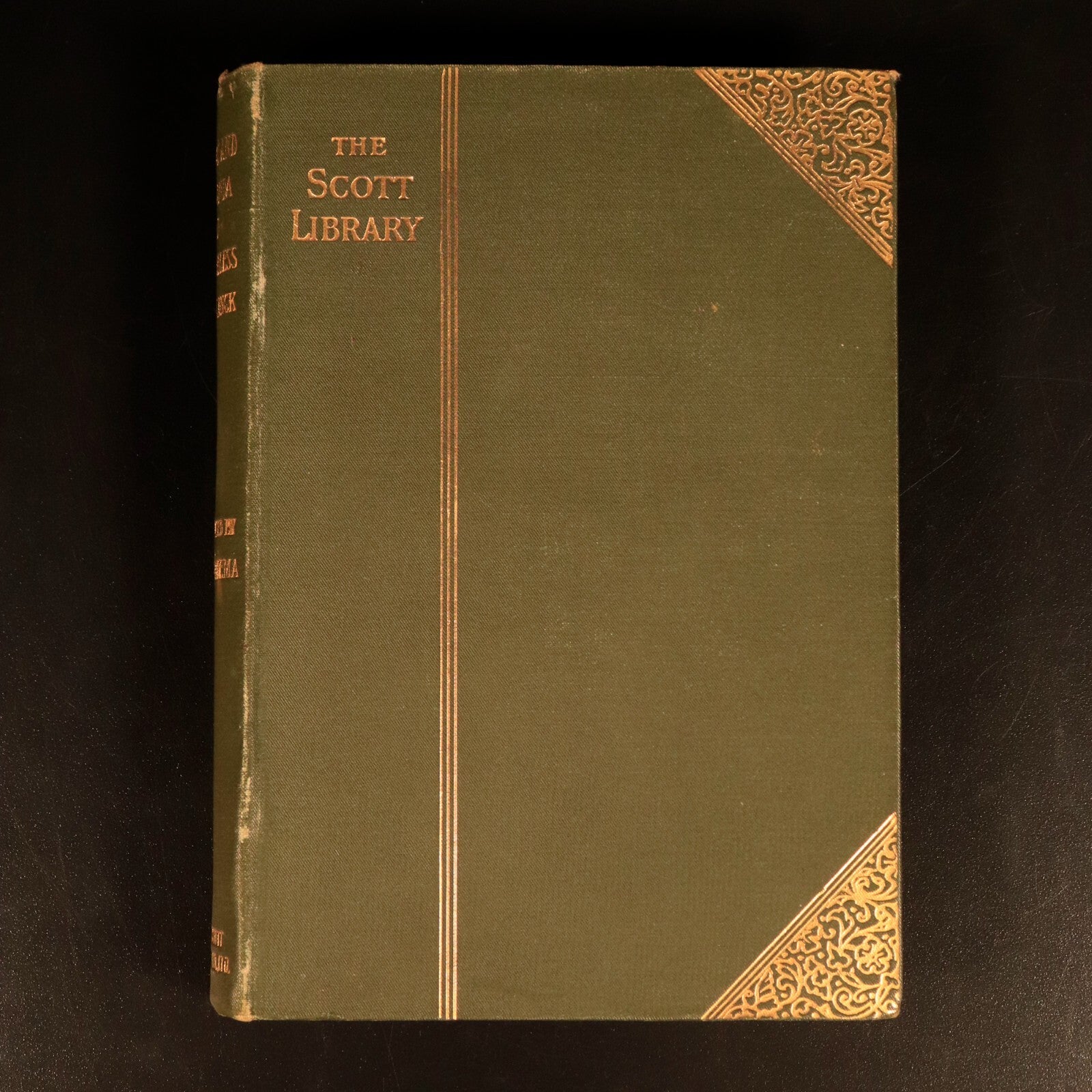 Two Plays by Maurice Maeterlinck c1900 Antique Drama Book Pelleas & Melisanda