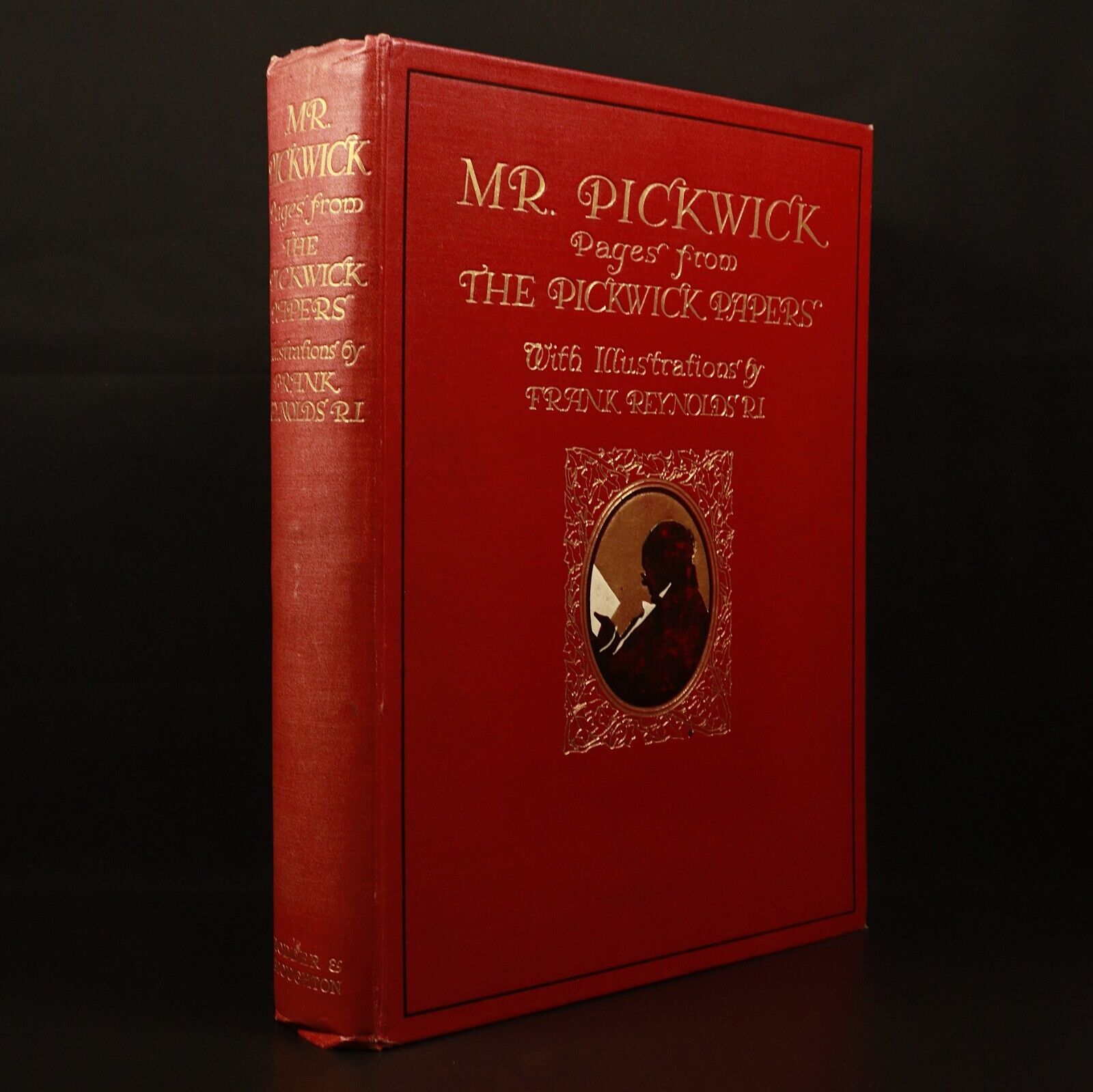 c1910 Mr Pickwick Pages From Pickwick Papers by Charles Dickens Antiqu ...