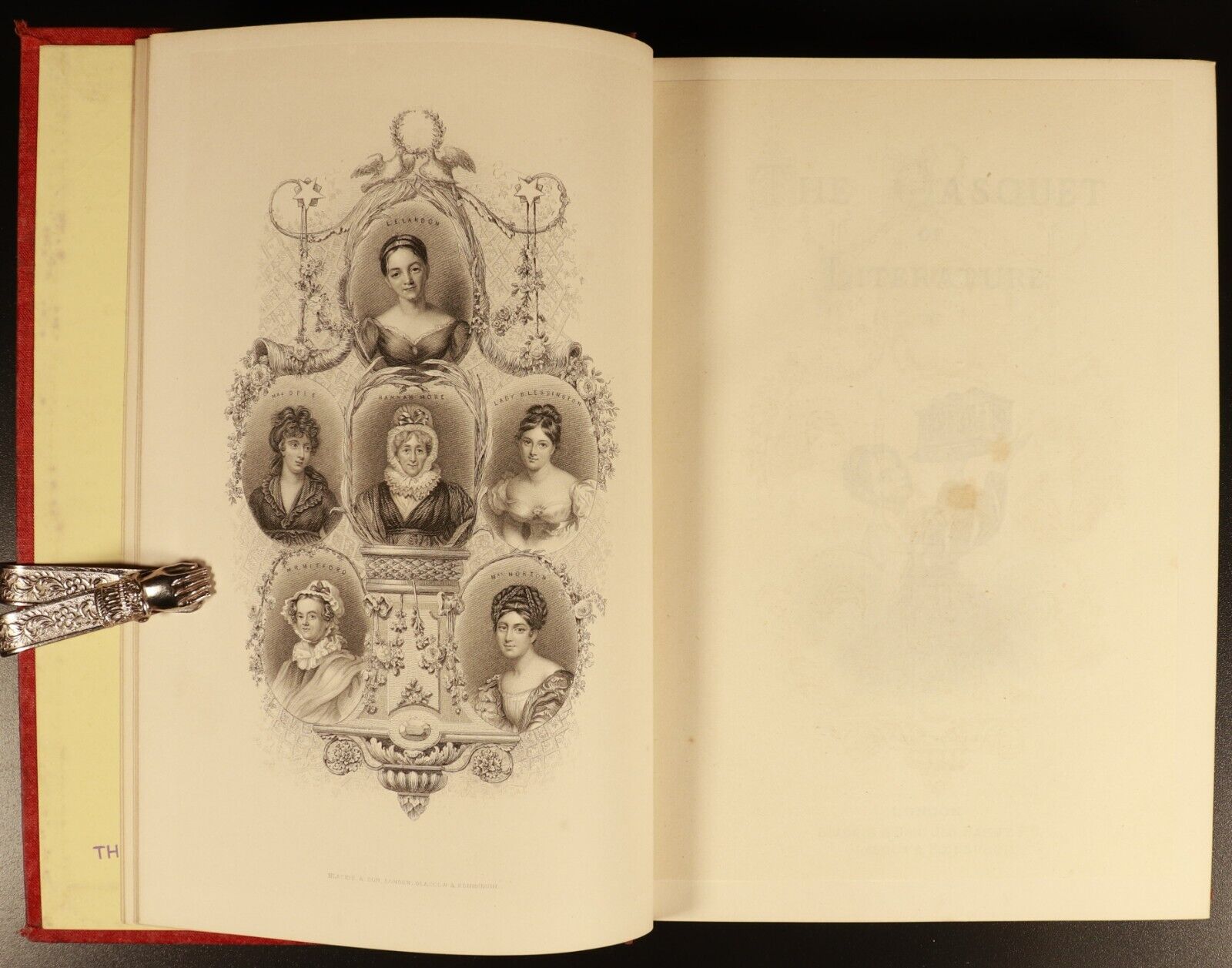 The Casquet Of Literature by Charles Gibbon 6vol c1877 Antique History Book Set