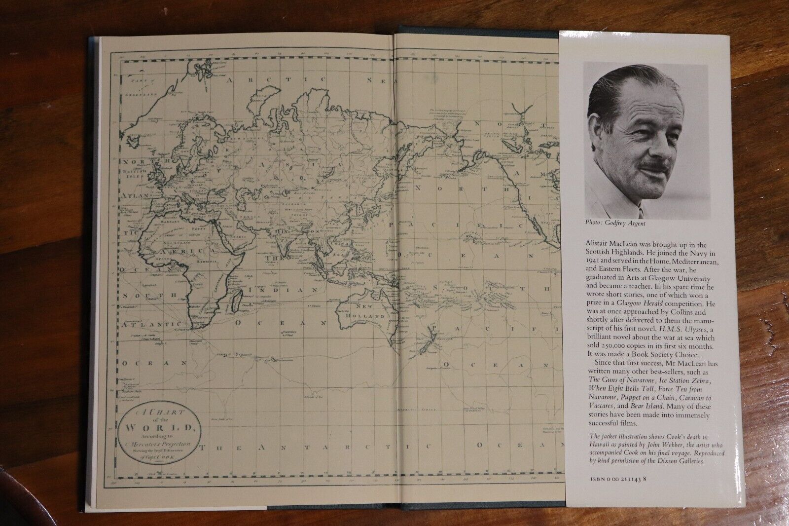 1972 Captain Cook by Alistair MacLean Australian Discovery History Book