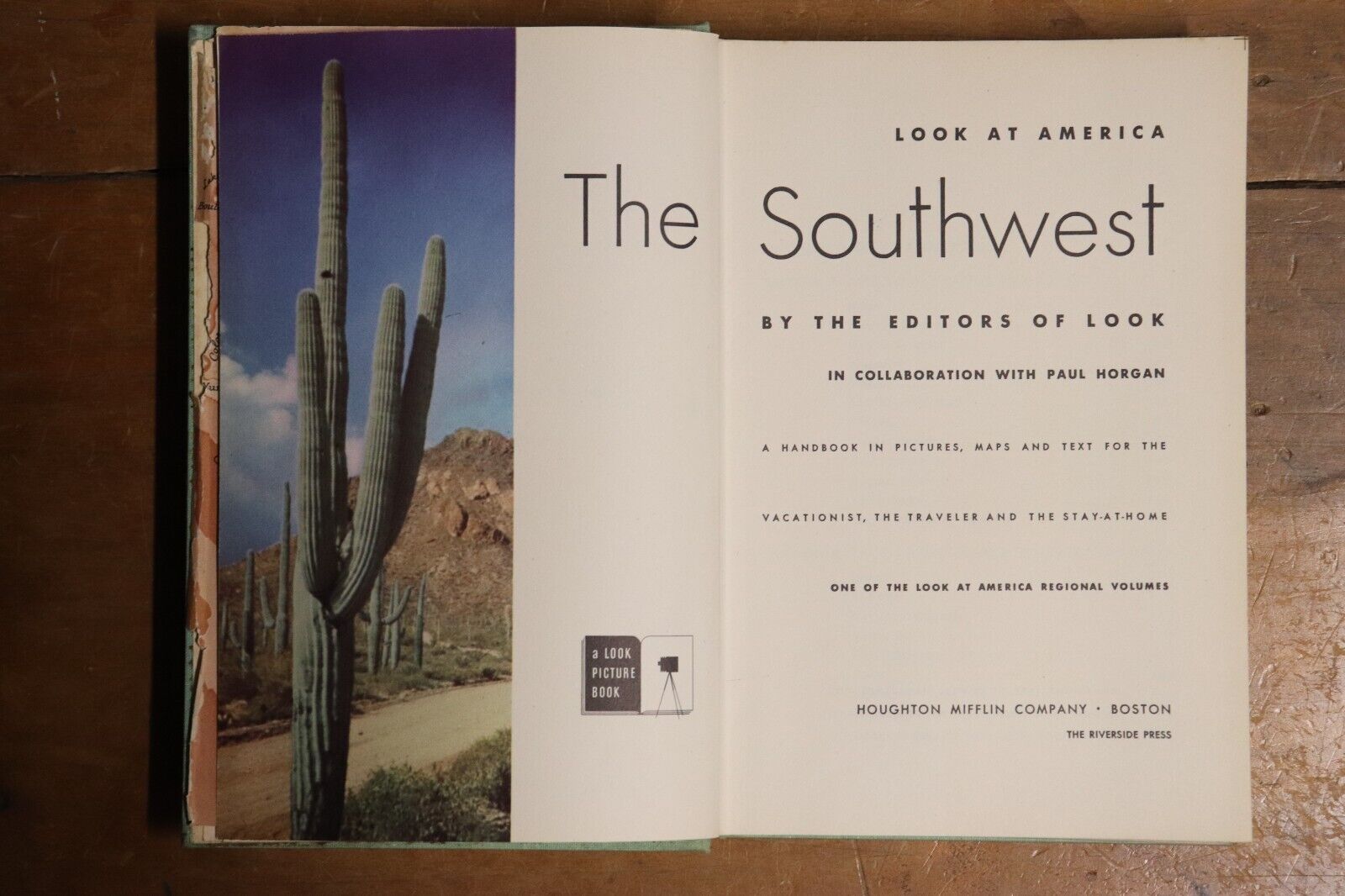 1947 Look at America: The Southwest 1st Edition Vintage American History Book