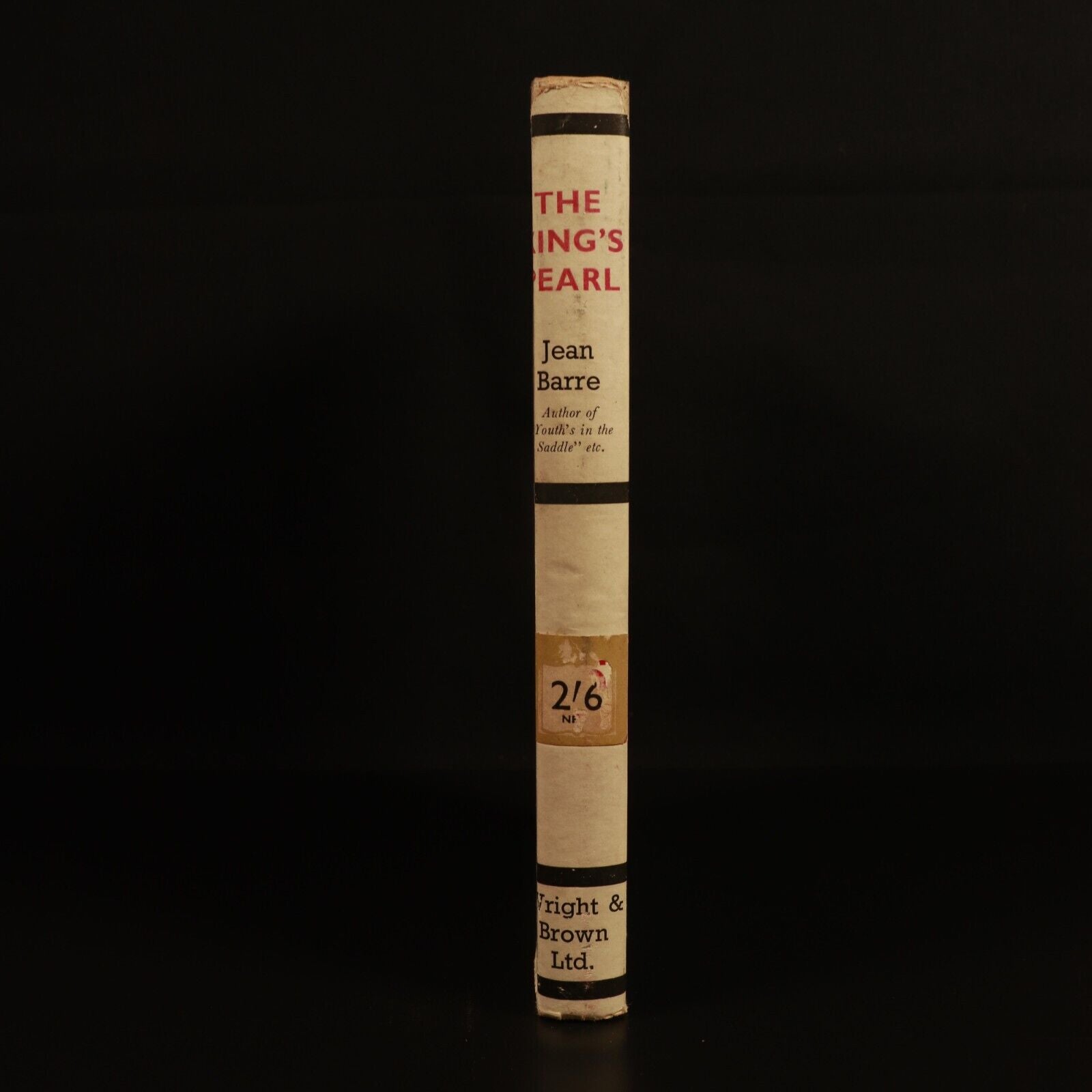 c1945 The King's Pearl by Jean Barre British Fiction Book w/Dustjacket 1st Ed