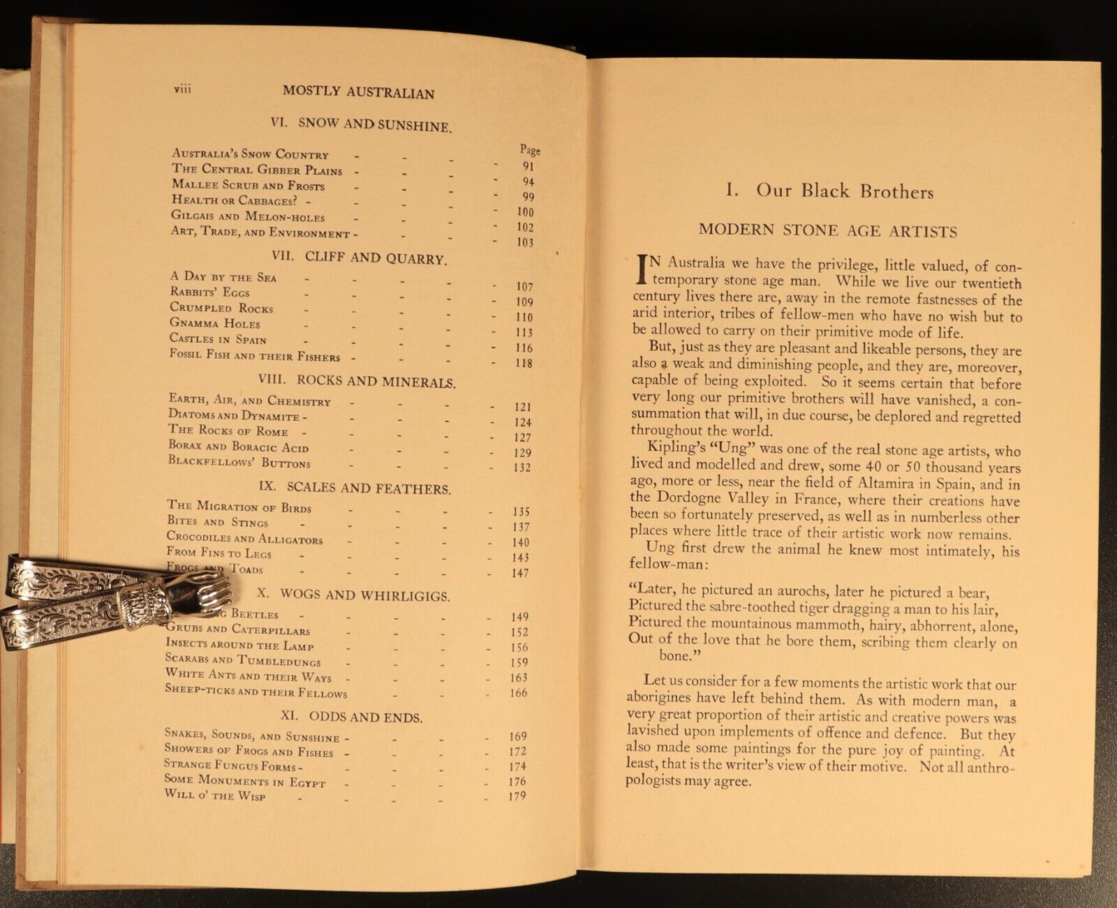1945 Mostly Australian by Charles Fenner Vintage Aboriginal History Book