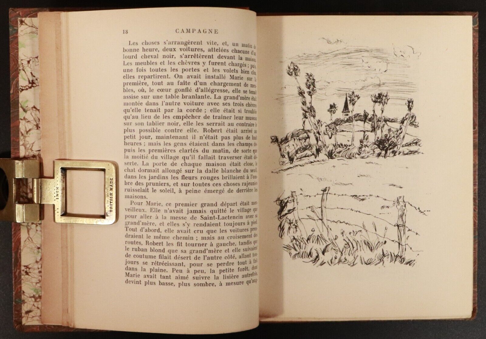 1944 Campagne by Raymonde Vincent Ltd Edition French Fiction Book Fine Binding