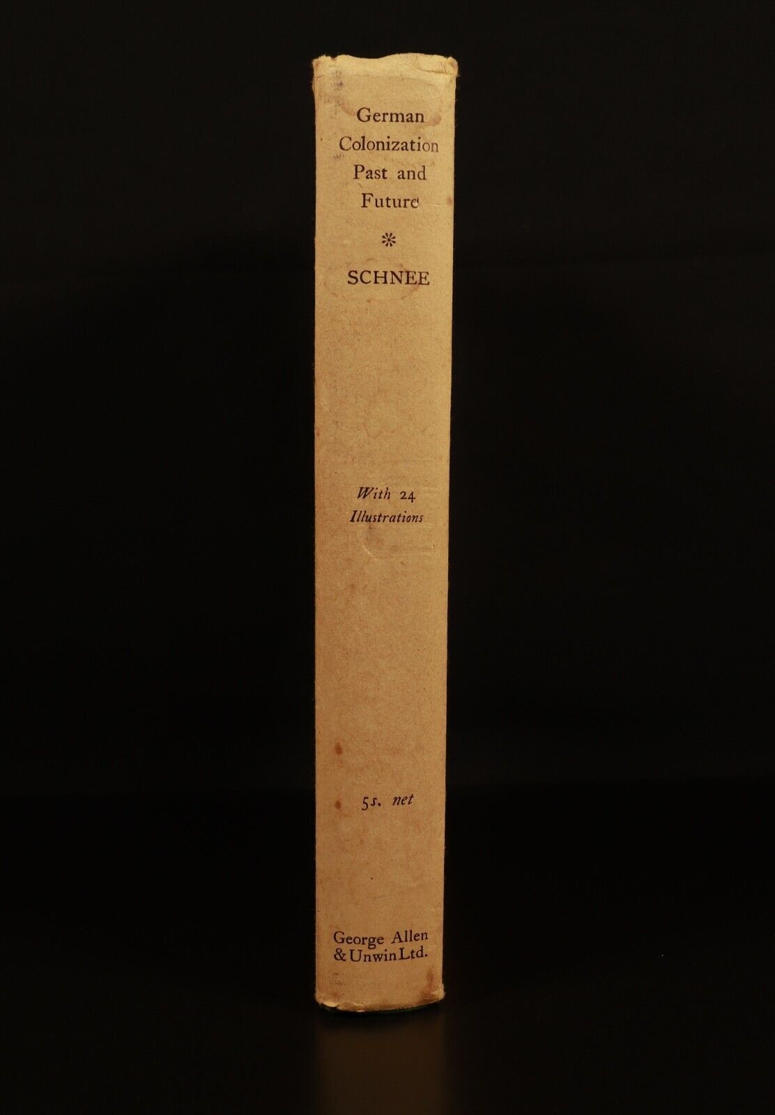 1926 German Colonization Past & Future by Dr Heinrich Schnee German History Book