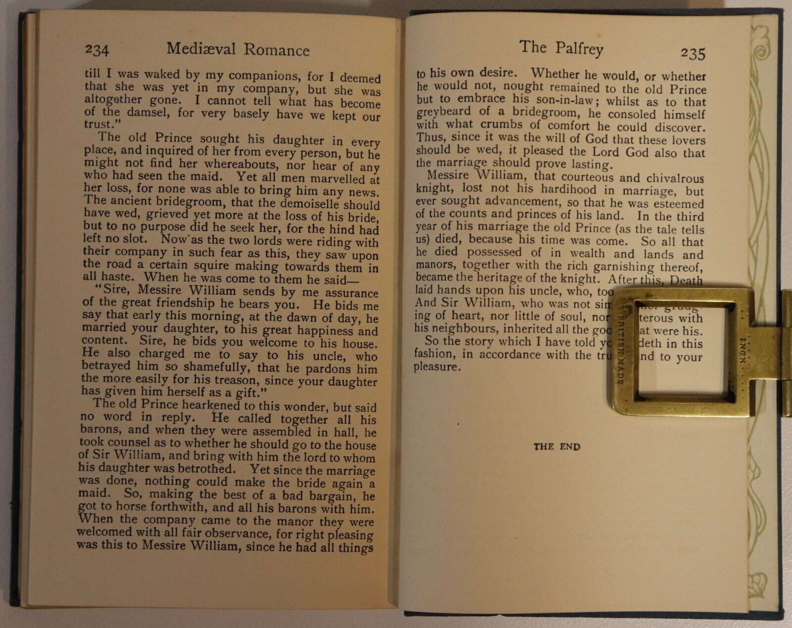 1928 Aucassin & Nicolette Antique French Romance Book Everymans Library