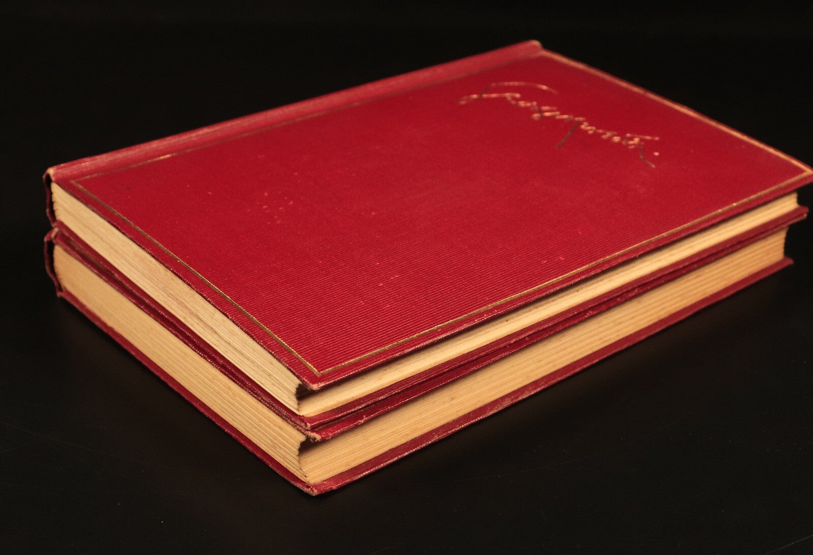 1909 Poems by George Meredith 2 Volume Antique British Poetry Book Set - 0
