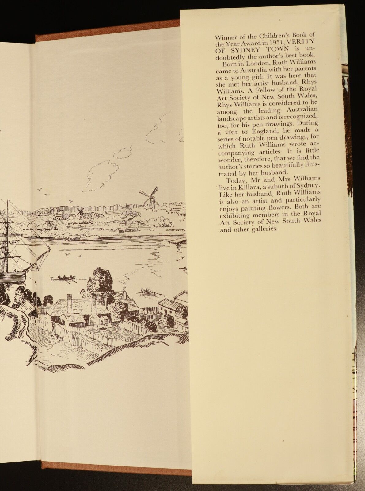 Verity Of Sydney Town by Ruth C. Williams 1970 Australian Fiction Book